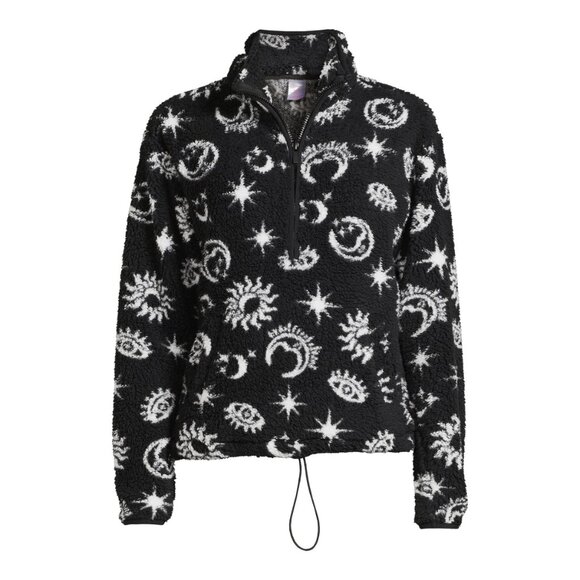 3/$30 Plush Pullover, Celestial Print - Picture 5 of 8